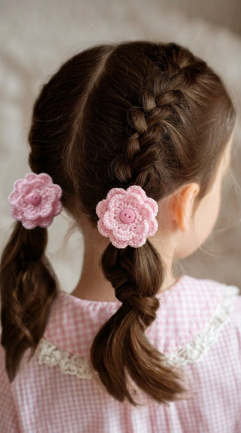 Ganchos para el pelo Wenditos Florcita