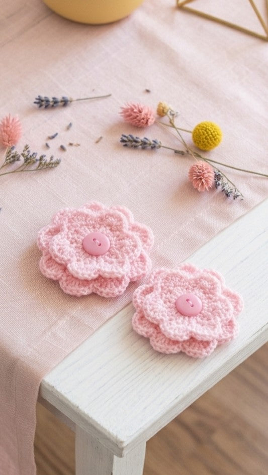 Ganchos para el pelo Wenditos Florcita